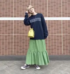 堂本剛さん着用 カレッジロゴ ニット CIAOPANIC TYPY