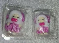 シルバニアファミリー 赤ちゃんカラフルウサギコスチューム ピンク2個セット