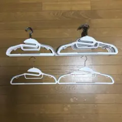 ニトリ 伸縮クローゼットハンガーラック 上棚付き 128cm アイボリー 1