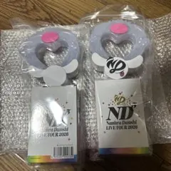 ND5 ペンライト 2本セット•銀テ1本(電池入り なにわ男子 ND⁵ ペンライト2本セット 銀テープ付き - メルカリ