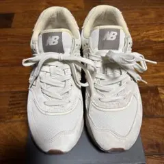 New Balance U574L GWO ホワイト スニーカー