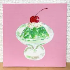 アクリル画 ゼリー
