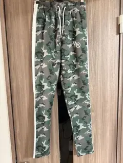 【新品・未使用品】ヴァンキッシュフィットネス迷彩 サイドストライプジョガーパンツ