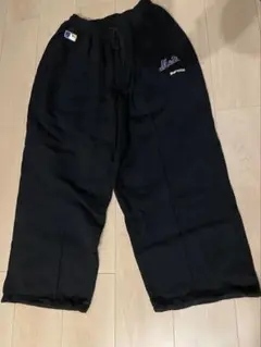 Perushu × MLBコラボ スウェットパンツ