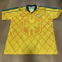UMBRO94年アメリカワールドカップ ブラジル代表ユニフォーム超貴重正規品 1994ブラジル代表、UMBRO時代最後の「4つ星アウェイユニフォーム