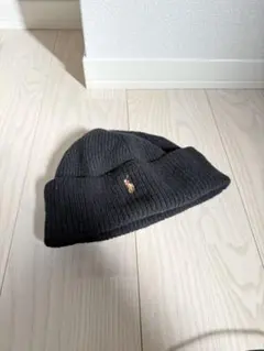 Polo Ralph Lauren ブラックニット帽