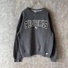 Russell Athletic カレッジロゴ M グレー イリノイ州立大学