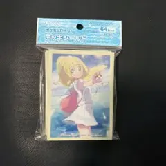 【ポケモンカード】絶版！超貴重　がんばリーリエ　デッキシールド スリーブ　未開封 ポケカ デッキシールド スリーブ がんばリーリエ 未開封品 - メルカリ