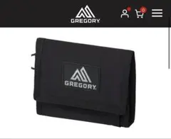 新品タグ付 定価5500円 GREGORY 三つ折り財布 ブラックのサムネイル