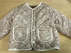 petit main 花柄アウター 100