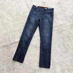 C140【ユニクロ】ヒートテックスリムフィットジーンズ/あったか28(70cm)