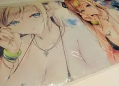 ホロライブ プレイマット 癒月ちょこ 水着 白詰草