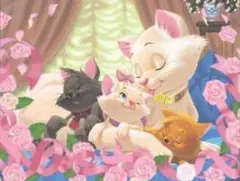 【新品未使用】ダイヤモンドアート 30×40 マリーちゃん おしゃれキャット