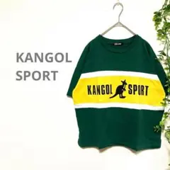 【KANGOL SPORT/カンゴール】半袖Tシャツ　ビックプリント　ロゴ　古着のサムネイル