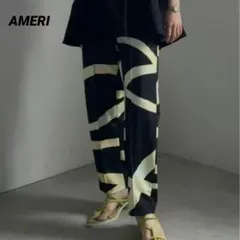 美品 AMERI WATER COLORS LINE CUT PANTS Мのサムネイル