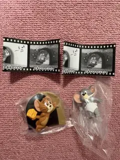 トムとジェリー ジェリーとタフィーがいるお家 フィギュア 2種類