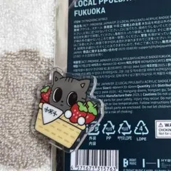 TXT プルバトゥ ダゴニャン　福岡　ご当地アクリルバッジ いちご あまおう