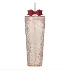 スターバックス　ホリデー 2025コールドカップタンブラーリボン710ml