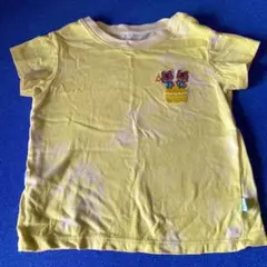 UNIQLO 80 キッズ　子供　Tシャツ　黄色　あつまれどうぶつの森　あつ森