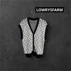 LOWRYS FARM　2WAYレトロガラベスト