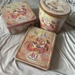 ディズニーランド40周年 缶