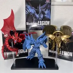 【台座のみ】遊戯王 Monsters LEGION 三幻神 プライズ　3体用