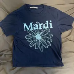 Mardi Mercredi Tシャツ ネイビーのサムネイル