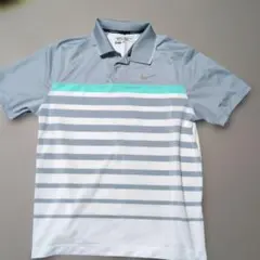 Nike DRI-FIT ストライプポロシャツ