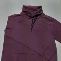 メンズ✻H＆М　長袖Ｔシャツ✻濃い紫✻首元温かいのサムネイル