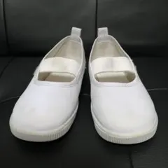 バレエシューズ　白　16