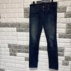 【schlussel】 シュリセルストレッチデニムパンツ1/Sメンズダークブルーのサムネイル