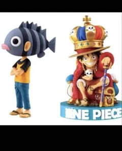 ONE PIECE BASE SHOP ワーコレ 尾田栄一郎 ルフィ セット