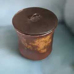 陶器 水差し 蓋付き 茶道具 壺 - メルカリ