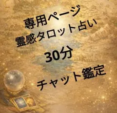 専用です。霊感タロット占い30分チャット鑑定