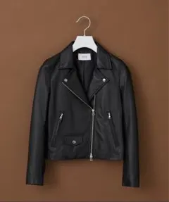 STUDIOUS モイストラム ダブルライダースジャケット