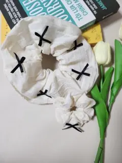 親子おそろいシュシュ1セット