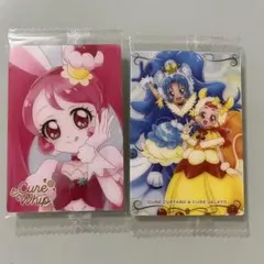 プリキュアウエハース カード キュアホイップ キュアジェラート キュアカスタード