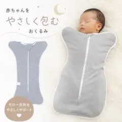 おくるみ スワドル　ベビー　寝かしつけ　モロー反射　新生児　安眠グッズ　綿素材