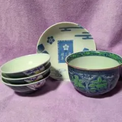 2/8までの最終値下げ！【有田焼・美濃焼など】食器5点セット（茶碗・中鉢・深皿）