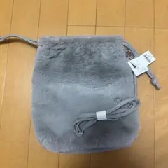 WEGO 2wayファー巾着ショルダー