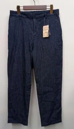 新品タグ付 無印良品 イージーテーパードパンツ ストレッチ ライトオンスデニム