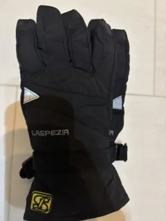 LASPEZIA ブラック グローブ　スキー　スノーボード　黒　新品　LL