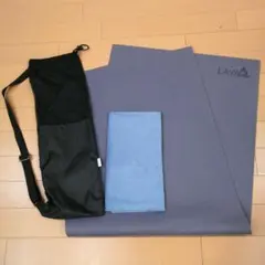 LAVAヨガマット ヨガラグ ヨガマットケース SUKALAスカーラ 3点セット