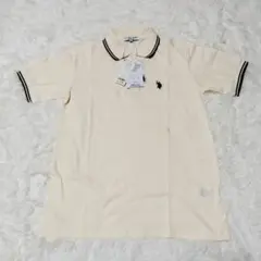 usPOLO ラインポロシャツ WEGO 半袖 ユニセックス ポロシャツ 襟付き