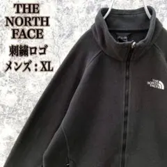 IN18 US規格ザノースフェイスフロントバック刺繍ラグランフリースビッグXL