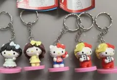 ハローキティ チョコエッグキーホルダー 5体セット