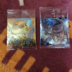 ジョジョの奇妙な冒険シールウエハースJO5-31★GR★JO5-23★SRセット