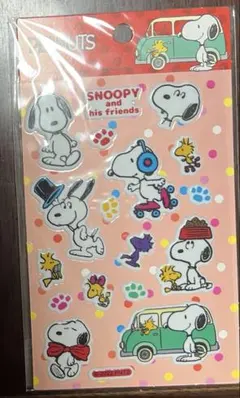 新品•未開封 スヌーピー SNOOPY ぷっくりシール ステッカー