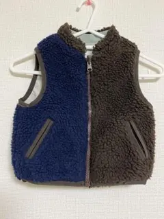 ベスト　ボア　90 apres les cours ボア　ベスト　リバーシブル