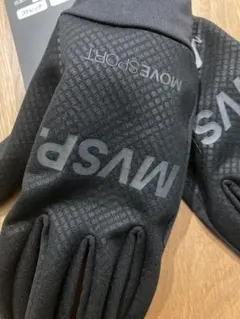 新品 デサント 防風 グローブ 手袋 ストレッチ 立体設計 MOVESPORT